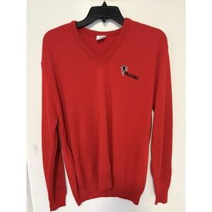Vintage 80's Garen For The NFL Atlanta Falcons Varsity Sweater Men Size Large